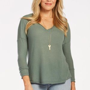 NWOT Layla brushed V-neck